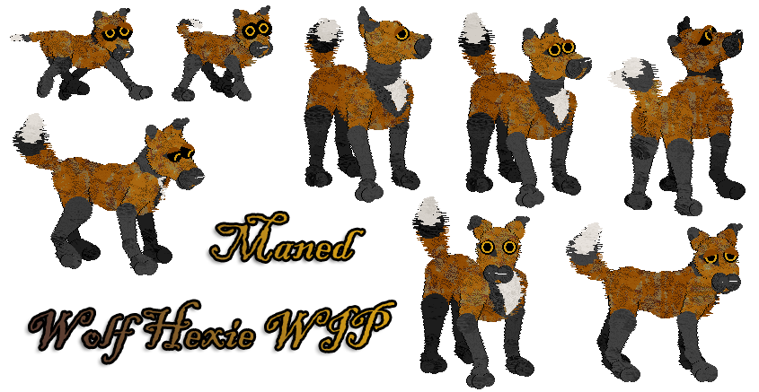 maned wolf stuffed animal