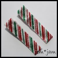 Silver Striped Basic Clippies