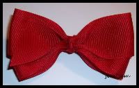 Red Single Bow