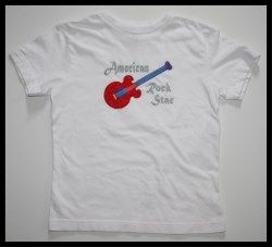 *Semi-Custom* American Rock Star 4th of July Shirt 