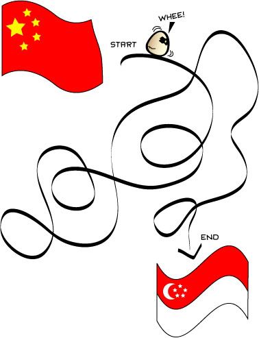 china to singapore comic