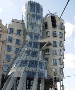 hourglass building