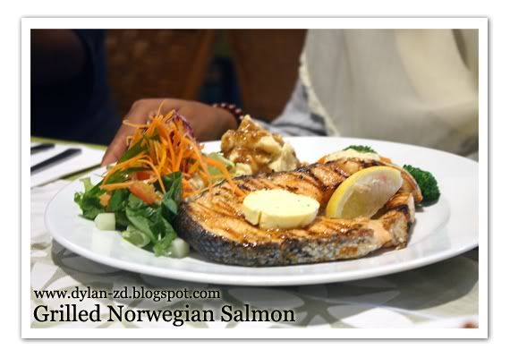 my selangor story 2010 haven ampang look out point grilled norwegian salmon