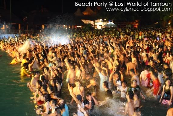 beach party lost world of tambun