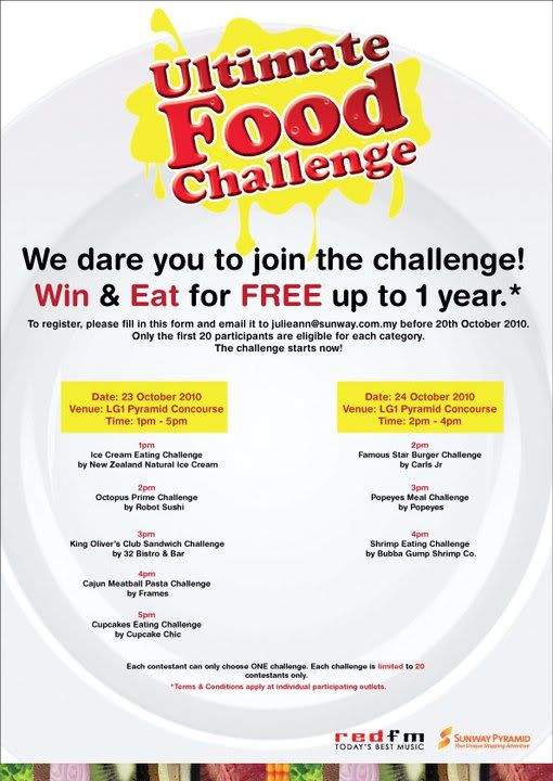 sunway pyramid ultimate food challenge