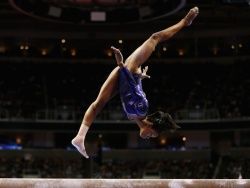 gabrielle douglas beam 2012 olympic gymnastics team trials