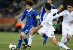 Lionel Messi world cup 2010 argentina vs greece