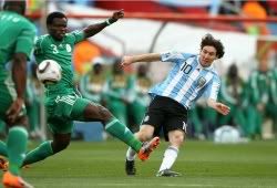 Lionel Messi world cup 2010 argentina vs nigeria