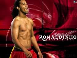 shirtless Ronaldinho wallpaper