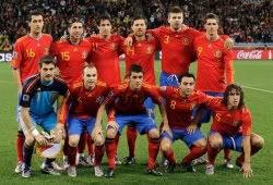 Spain world cup squad 2010 vs Portugal